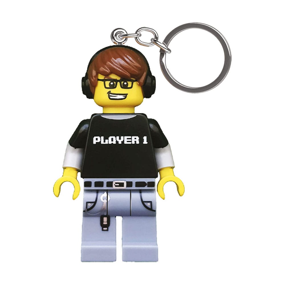 LEGO Minifigures Light-Up Keychain Video Game Guy 8 cm - MangaShop.ro