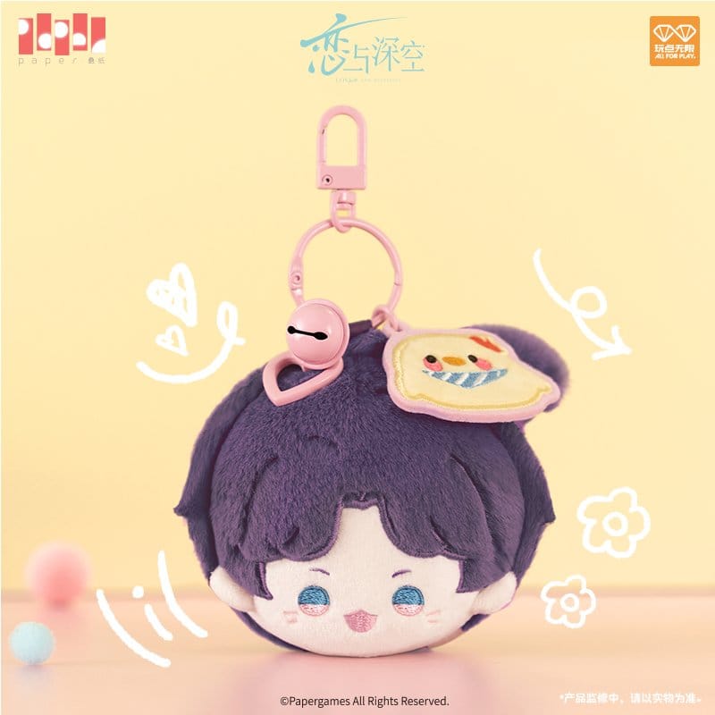 Love and Deepspace Plush Keychain Rafayel Playful Time Series 6 cm - MangaShop.ro