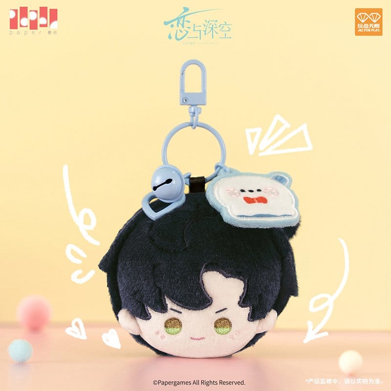 Love and Deepspace Plush Keychain Zayne Playful Time Series 6 cm - MangaShop.ro