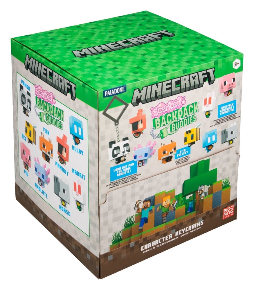Minecraft Bag Clips Scented Series 4 Blind Box Assortment (24) - MangaShop.ro