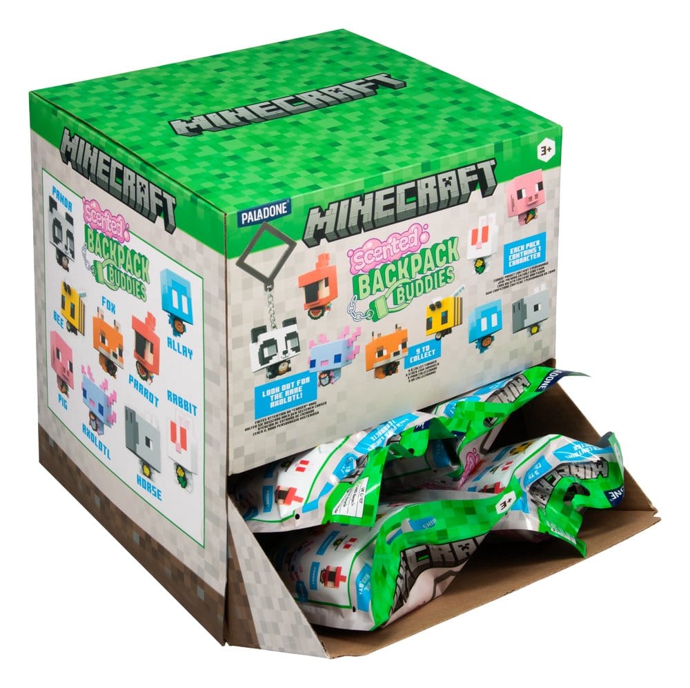 Minecraft Bag Clips Scented Series 4 Blind Box Assortment (24) - MangaShop.ro
