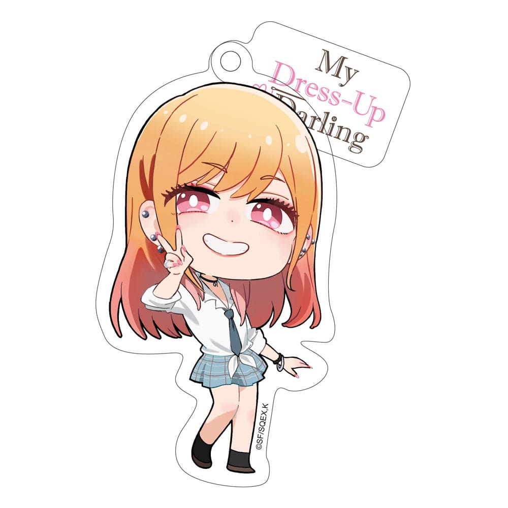 My Dress-Up Darling Acrylic Keychain Marin Chibi Style 8 cm - MangaShop.ro