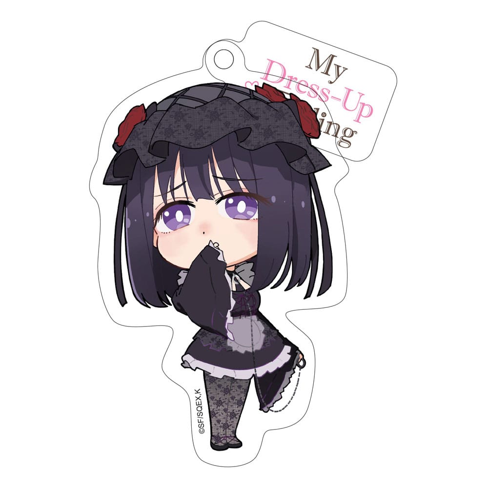 My Dress-Up Darling Acrylic Keychain Marin Shizuku Cosplay Chibi Style 8 cm - MangaShop.ro
