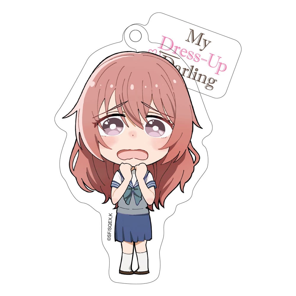 My Dress-Up Darling Acrylic Keychain Shinju Chibi Style 8 cm - MangaShop.ro