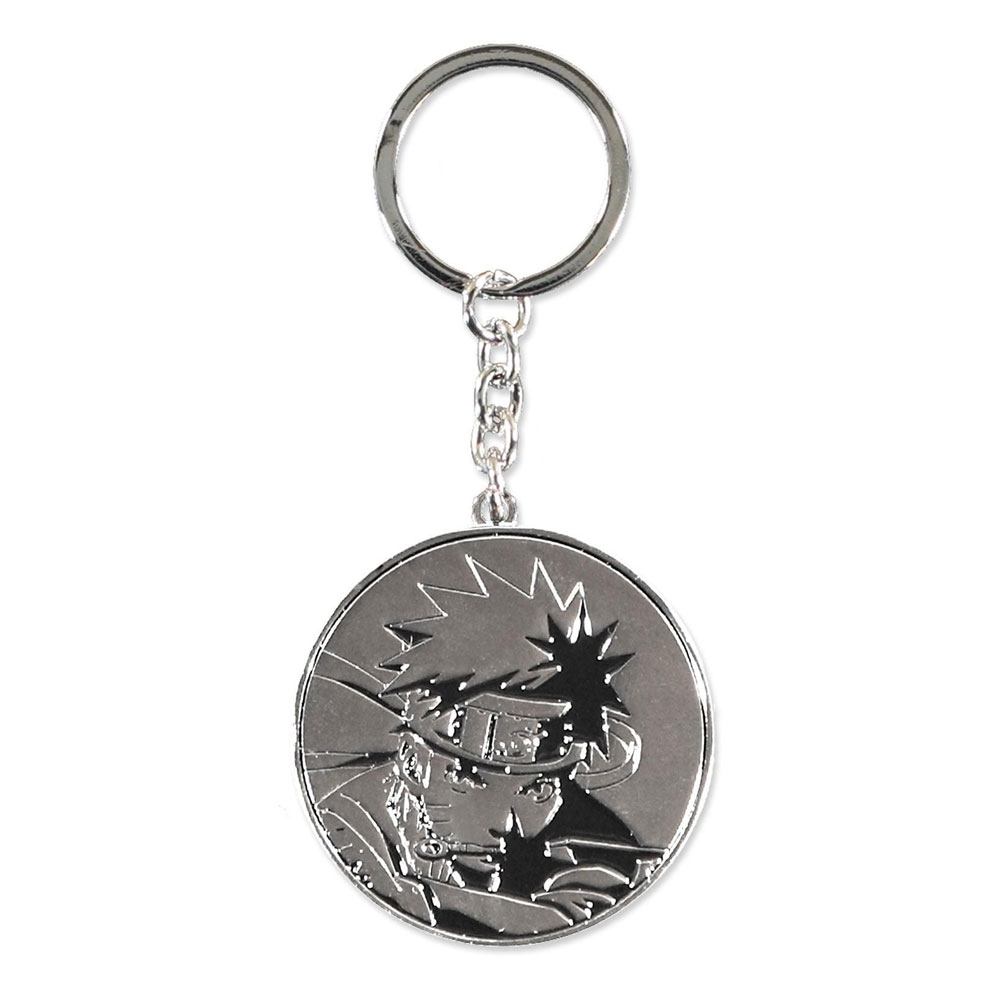 Naruto Shippuden Metal Keychain Logo - MangaShop.ro
