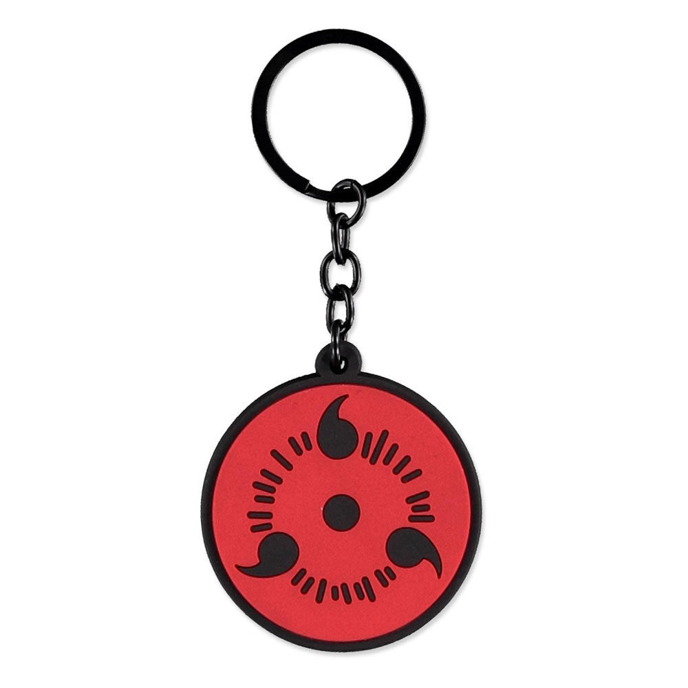 Naruto Shippuden Rubber-Keychain Sharingan - MangaShop.ro