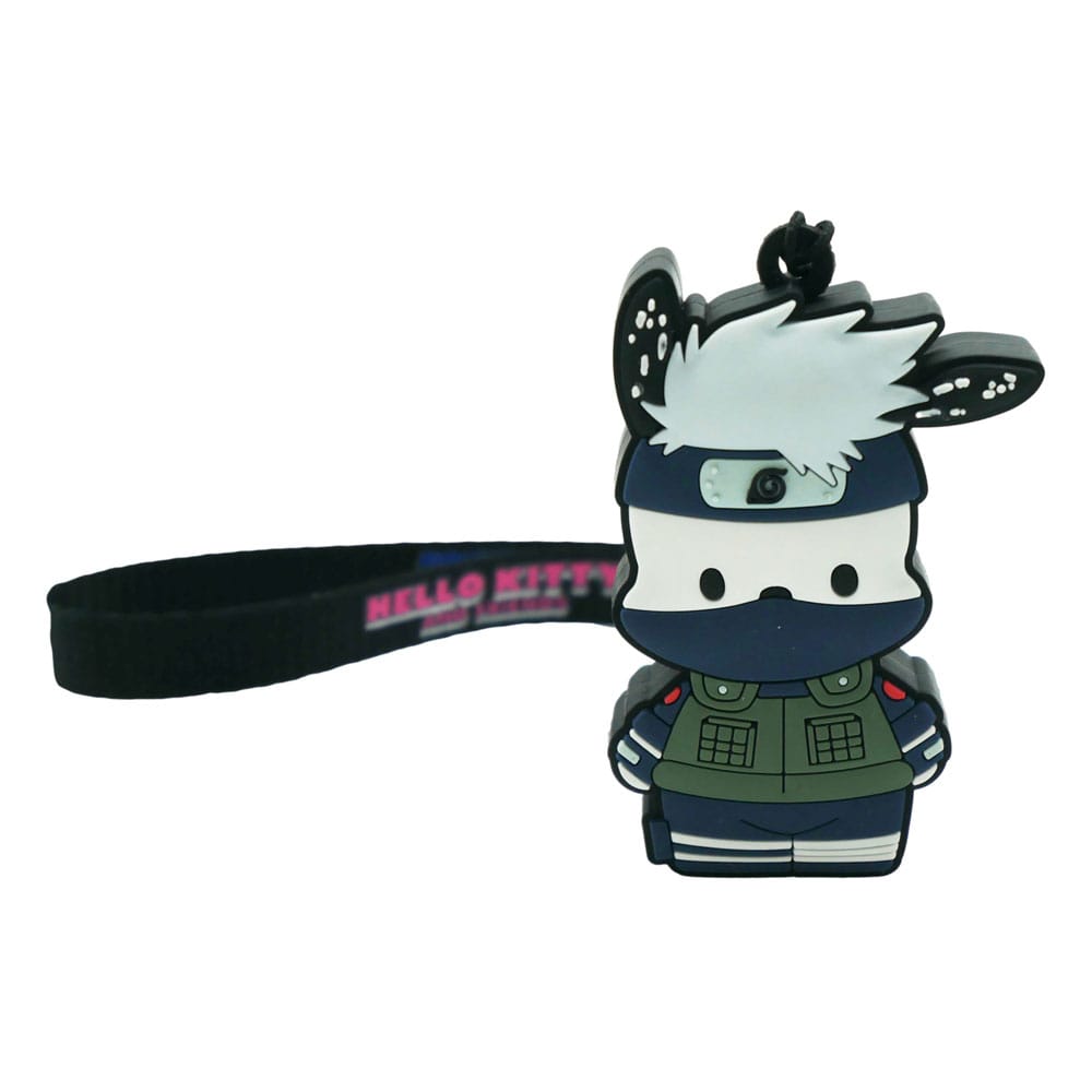 Naruto Shipudden x Hello Kitty PVC Keychain Pochacco Kakashi - MangaShop.ro