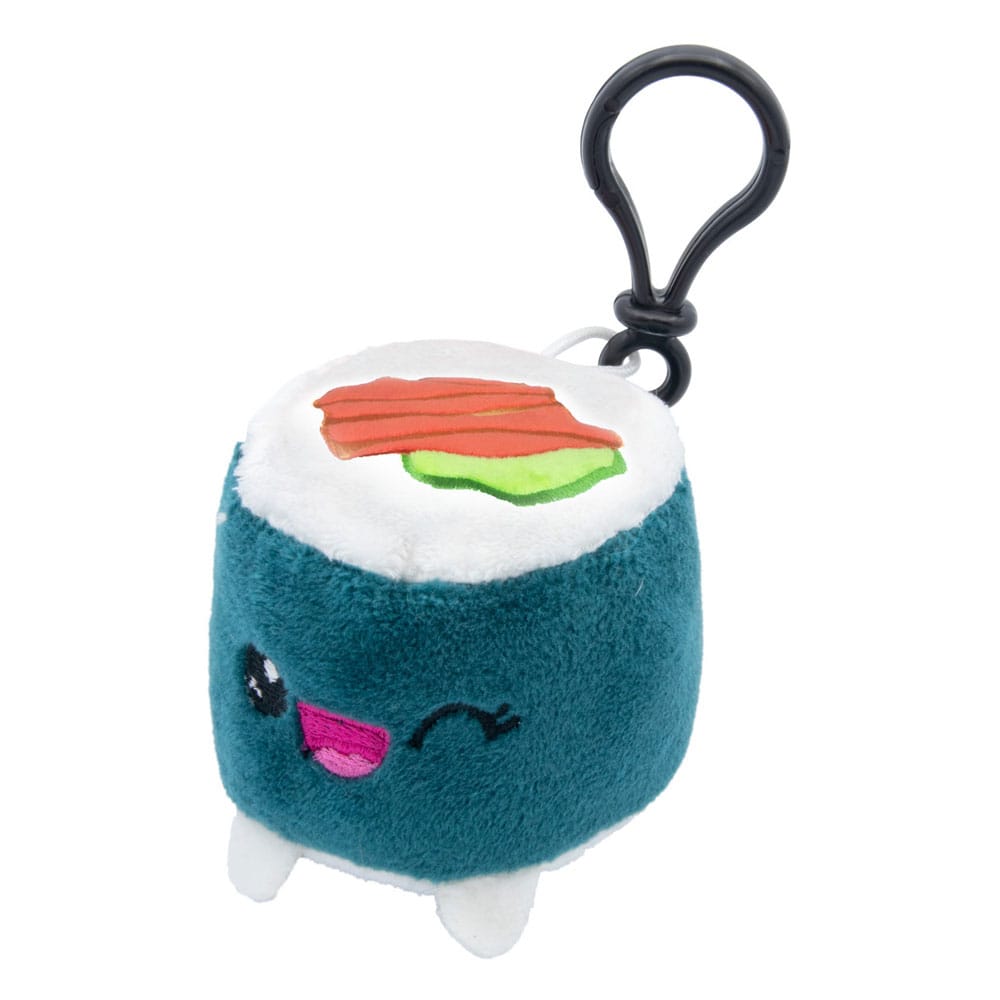 Plushi Plush Figure & Keychain Maki Sushi with Salmon 7 cm - MangaShop.ro