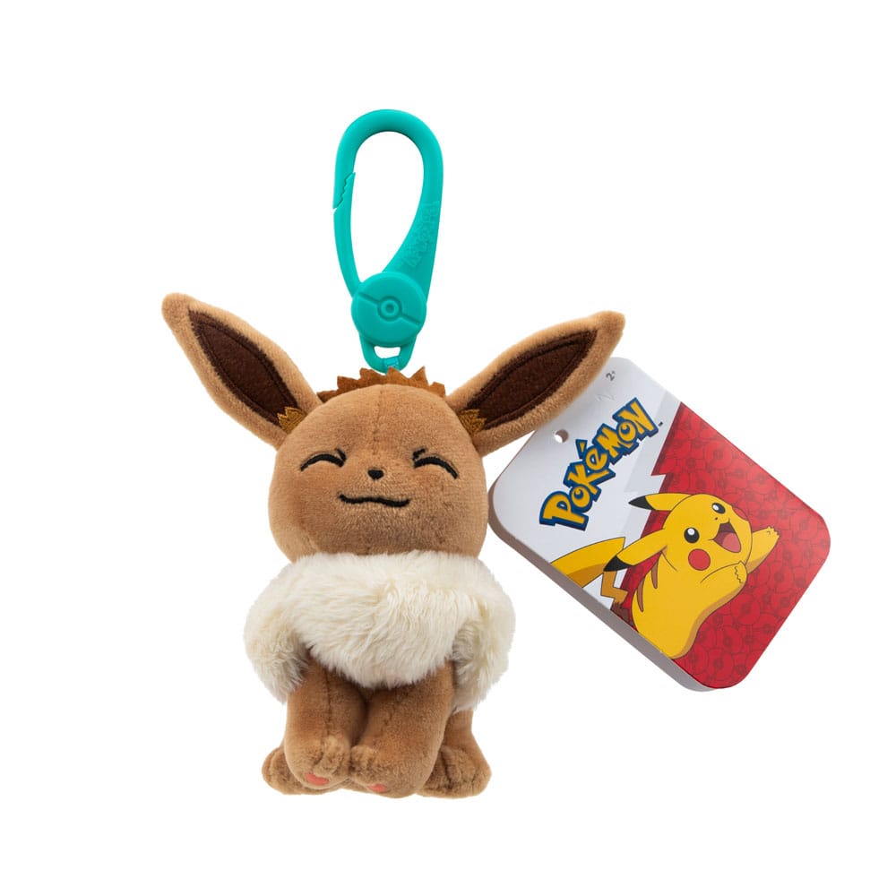 Pokemon Plush Figure & Clip On 10 cm Assortment (6) - MangaShop.ro