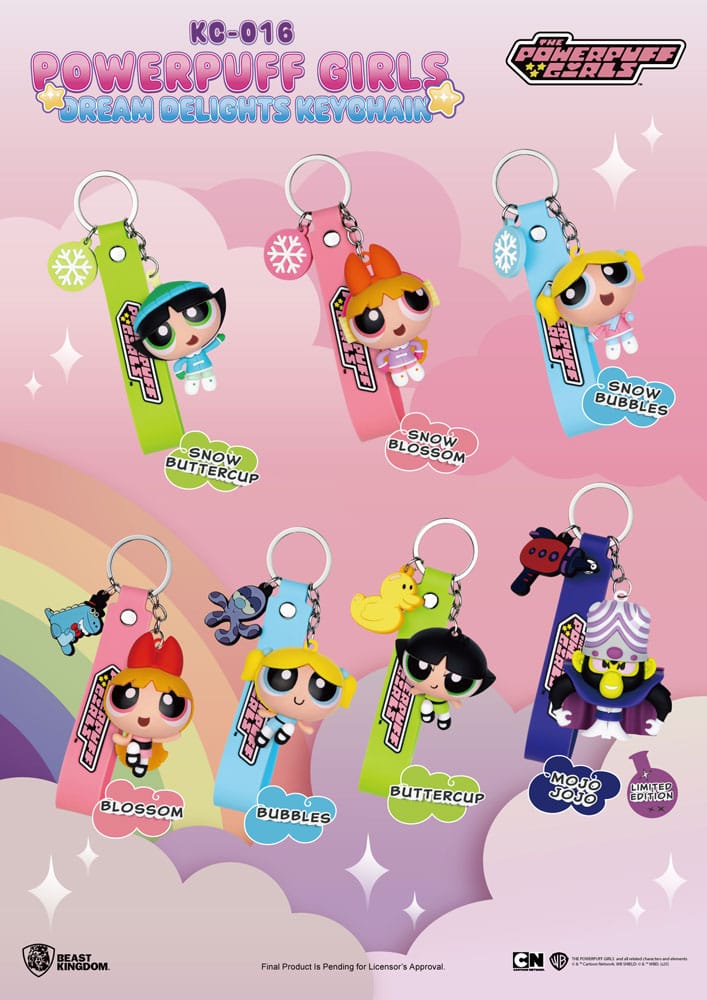 The Powerpuff Girls Keychains Blind Box Dream Delights 5 cm Sortiment (6) - MangaShop.ro