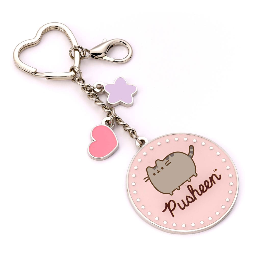 Pusheen Keychain Pink Name - MangaShop.ro