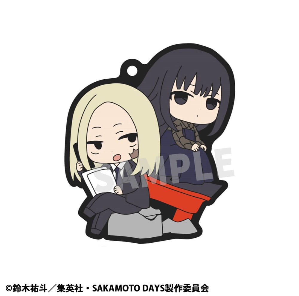 Sakamoto Days Rubber Mascot Buddycolle Rubber Charms Vol. 2 7 cm Assortment (6) - MangaShop.ro