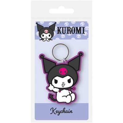 Sanrio PVC Keychain Kuromi Rocking - MangaShop.ro