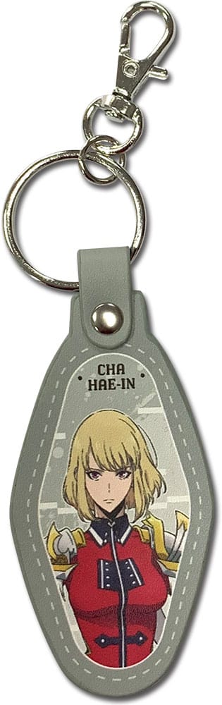 Solo Leveling Leather Keyring Cha Hae-In - MangaShop.ro