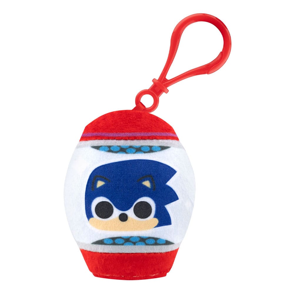 Sonic The Hedgehog Plush Keychain 5 cm PDQ Blind Assortment (12) - MangaShop.ro