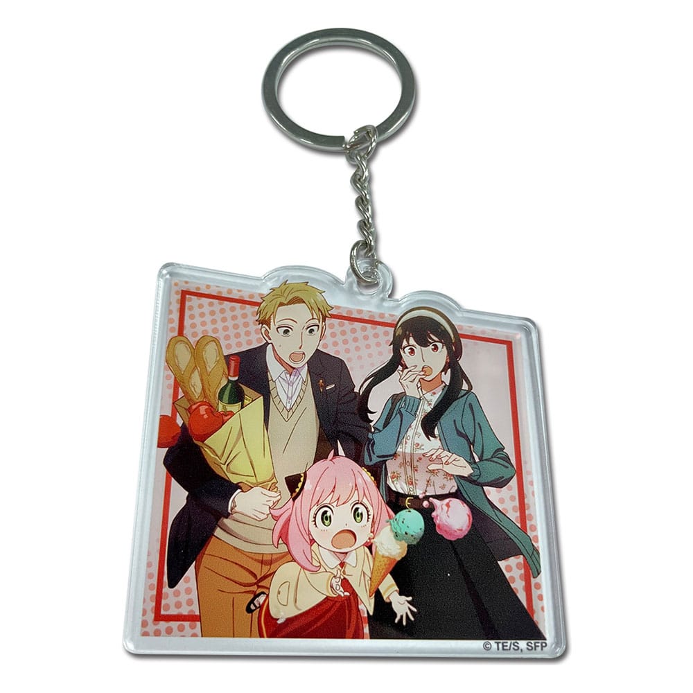 Spy x Family Acrylic Keychain Teaser Art 6 cm - MangaShop.ro