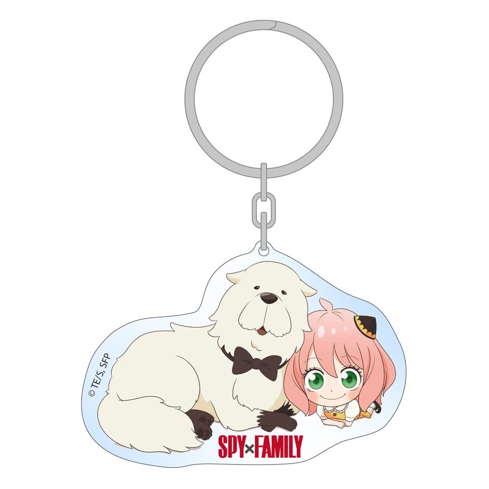 Spy x Family Acrylic Keychain Season 3 Holographic 7 cm - MangaShop.ro