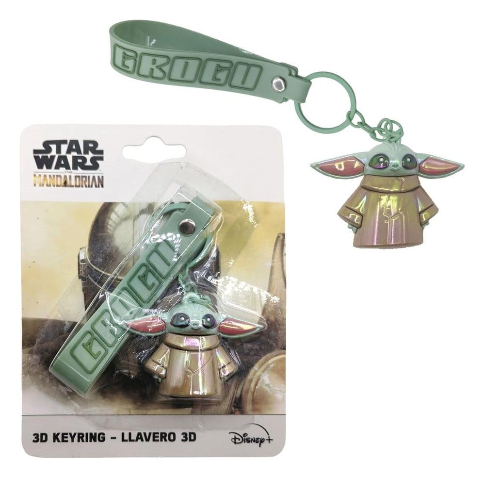 Star Wars 3D Keychain The Mandalorian Grogu - MangaShop.ro