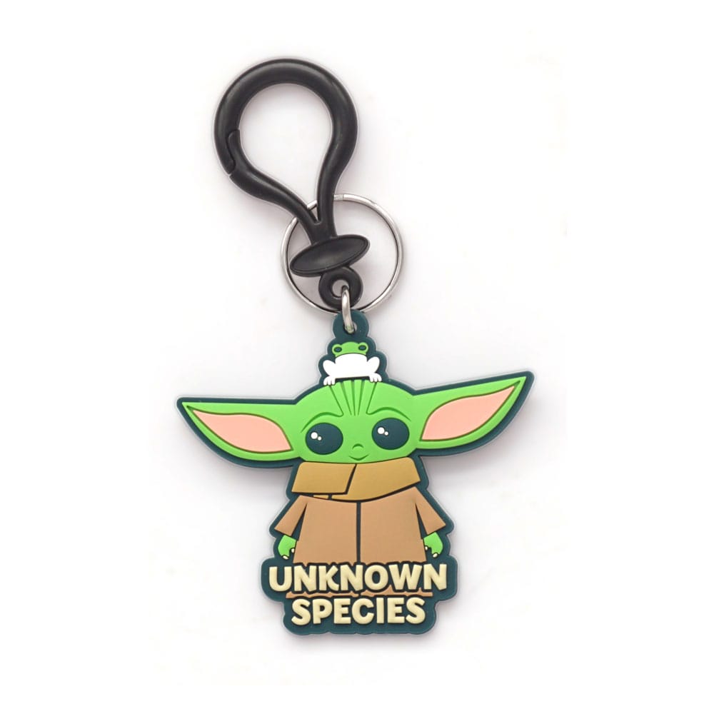 Star Wars Soft Touch PVC Bag Clip Baby Yoda Unknown Species - MangaShop.ro