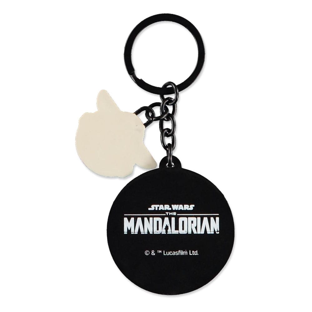 Star Wars: The Mandalorian Rubber Keychain Mandalorian & Grogu - MangaShop.ro