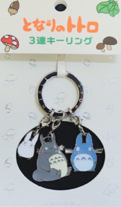 My Neighbor Totoro Metal-Keychain Big, Middle & Small Totoro - MangaShop.ro
