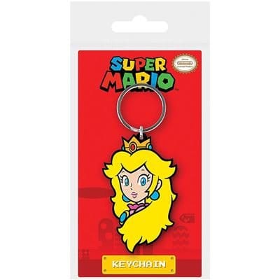 Super Mario PVC Keychain Princess Peach - MangaShop.ro