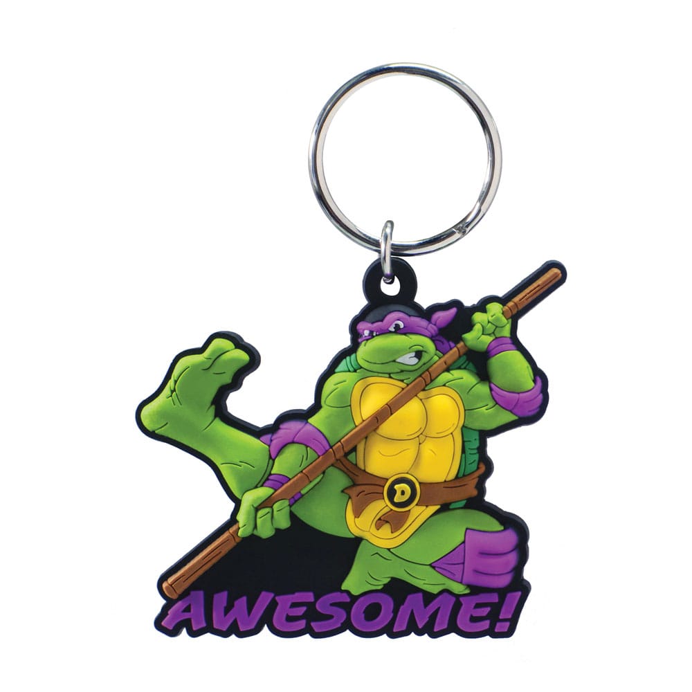 Teenage Mutant Ninja Turtles Soft Touch PVC Bag Clip Donatello - MangaShop.ro