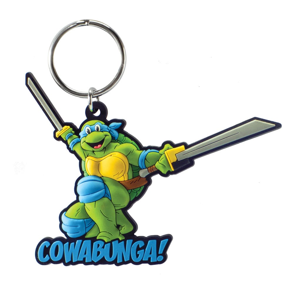Teenage Mutant Ninja Turtles Soft Touch PVC Bag Clip Leonardo - MangaShop.ro