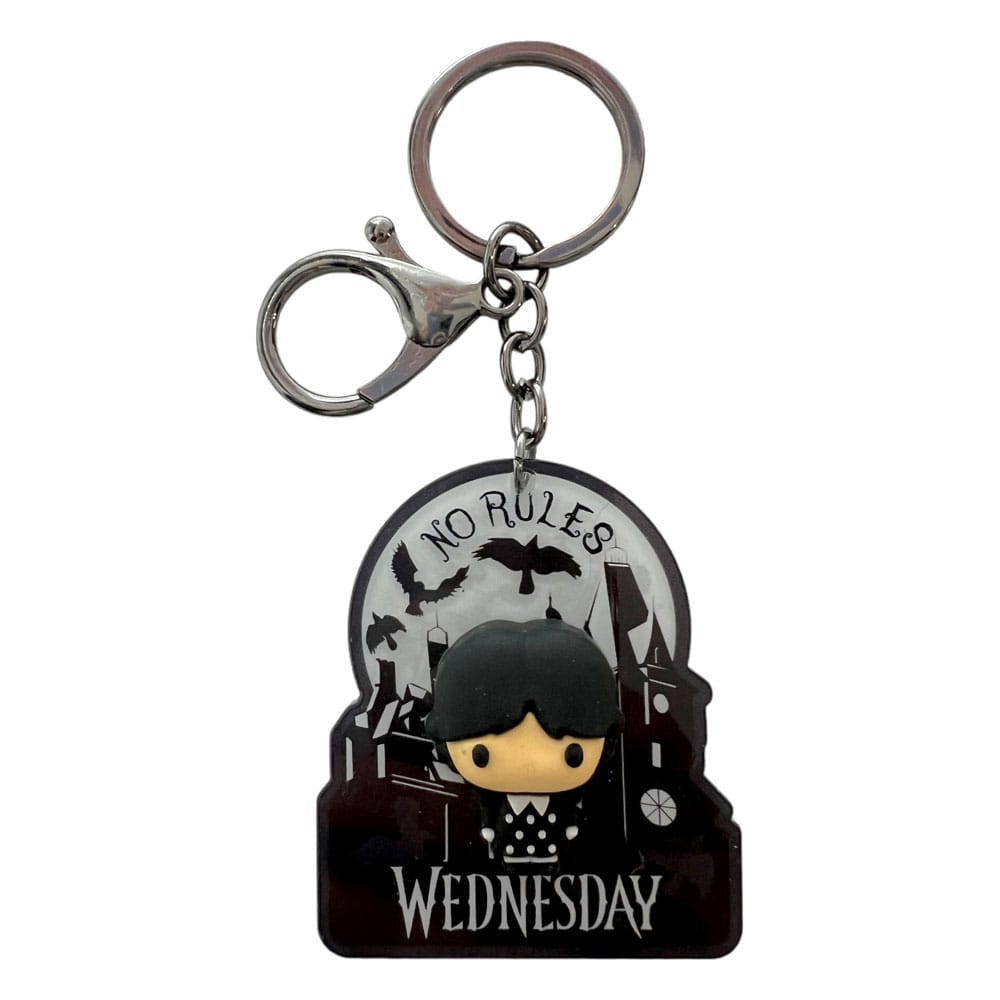 Wednesday 3D Acrylic Keychain - MangaShop.ro