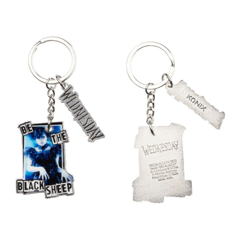 Wednesday Keychain Black Sheep - MangaShop.ro