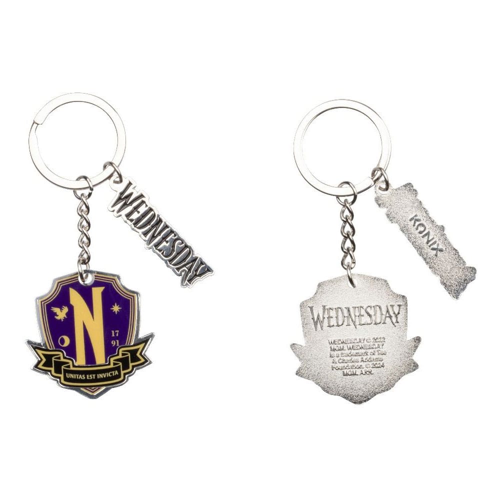 Wednesday Keychain Nevermore - MangaShop.ro