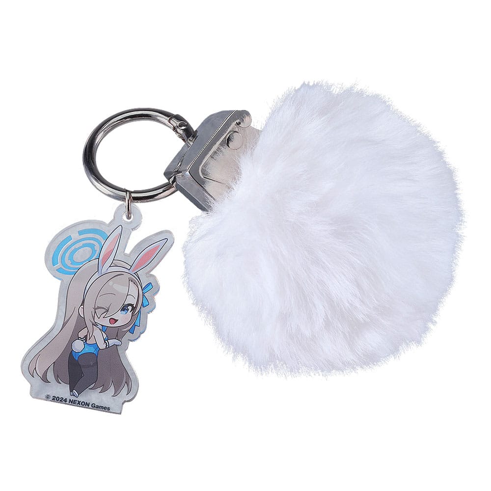 Blue Archive Acrylic Keychain Asuna's Rabbit Tail Grenade 6 cm - MangaShop.ro