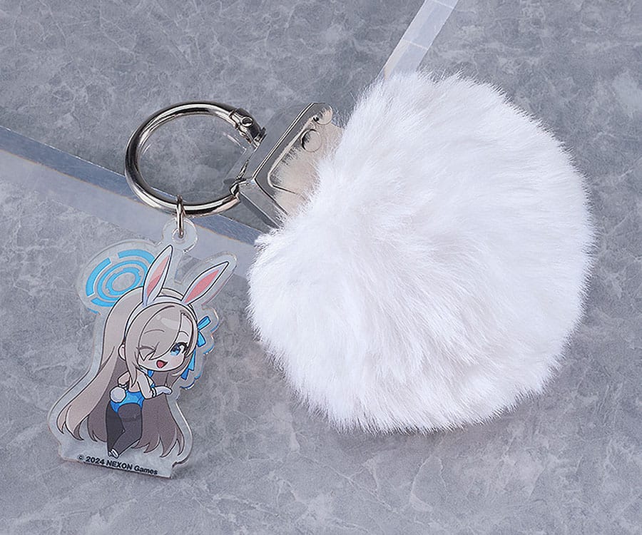 Blue Archive Acrylic Keychain Asuna's Rabbit Tail Grenade 6 cm - MangaShop.ro
