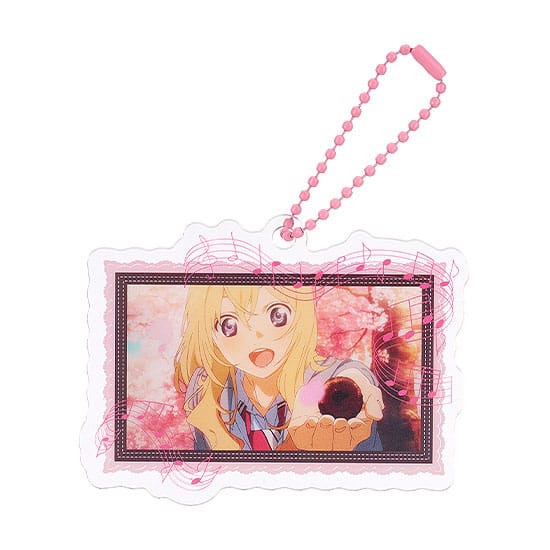 Your Lie in April Acrylic Keychain Anime Scene A 8 cm - MangaShop.ro
