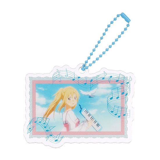 Your Lie in April Acrylic Keychain Anime Scene D 8 cm - MangaShop.ro