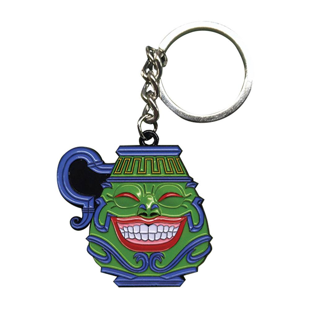 Yu-Gi-Oh! Metal Keychain Pot of Greed Limited Edition - MangaShop.ro