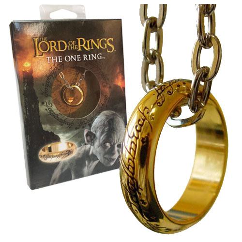 Lord of the Rings Ring The One Ring (gold plated) ALT - MangaShop.ro