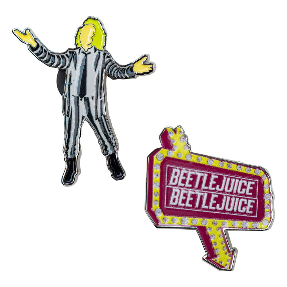 Beetlejuice Pins 2-Pack Beetlejuice - MangaShop.ro