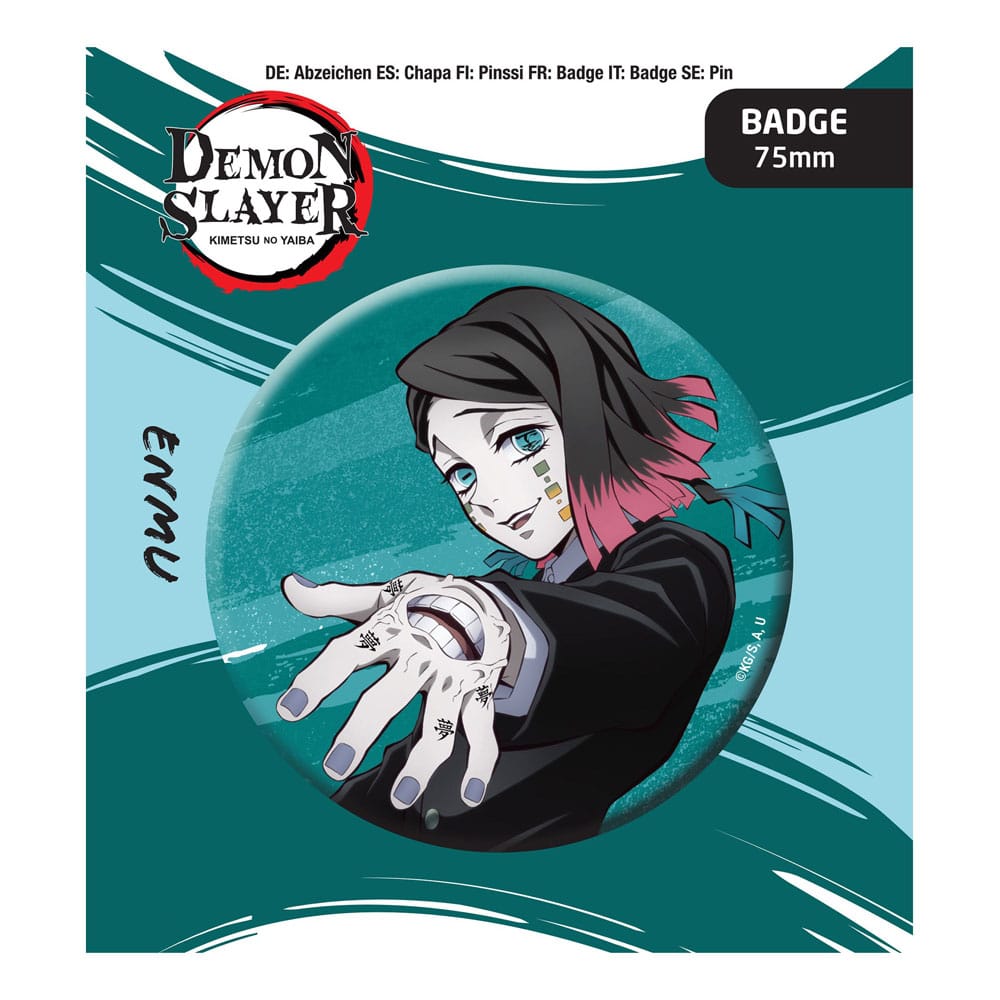 Demon Slayer: Kimetsu no Yaiba Pin Badge Enmu - MangaShop.ro