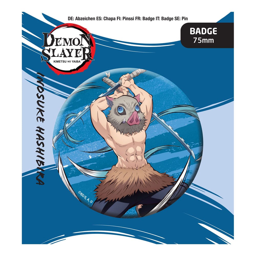 Demon Slayer: Kimetsu no Yaiba Pin Badge Inosuke Hashibira - MangaShop.ro