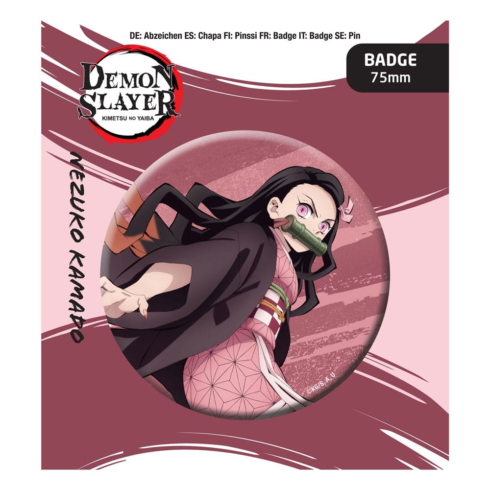 Demon Slayer: Kimetsu no Yaiba Pin Badge Nezuko Kamado - MangaShop.ro