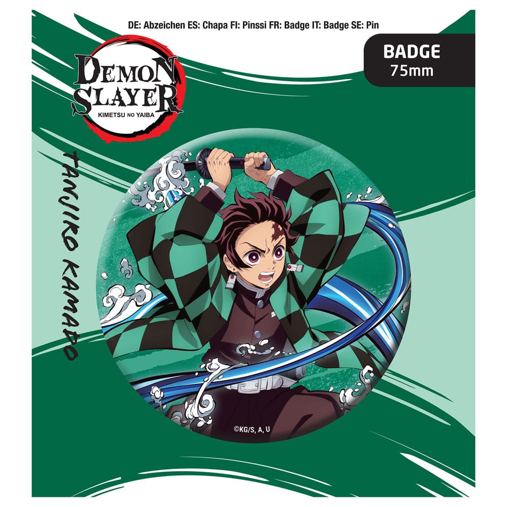 Demon Slayer: Kimetsu no Yaiba Pin Badge Tanjiro Kamado - MangaShop.ro
