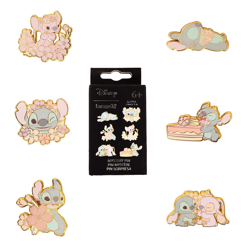 Disney by Loungefly Enamel Pins Blind Box Cute Stitch Assortment (12) - MangaShop.ro