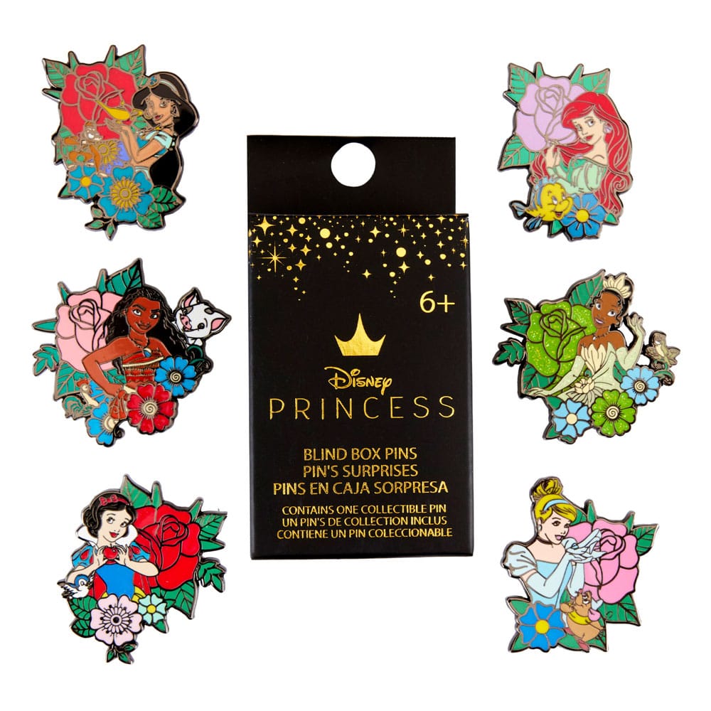 Disney Loungefly POP! Enamel Pins Princess Tattoo 3 cm Assortment (12) - MangaShop.ro