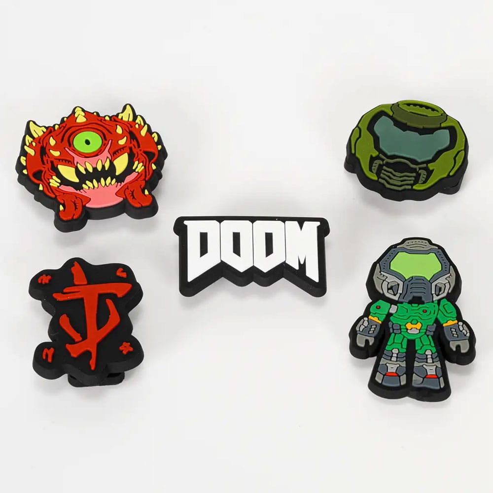 Doom Clog Charms 5-Pack Run and Fun - MangaShop.ro