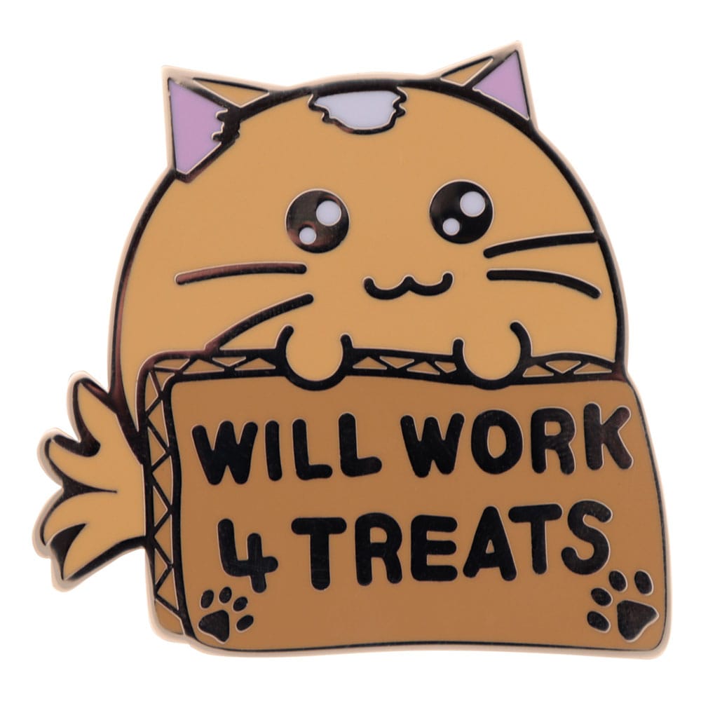 Fuzzballs Pin Badge Whisky Will Work 4 Treats Limited Edition - MangaShop.ro