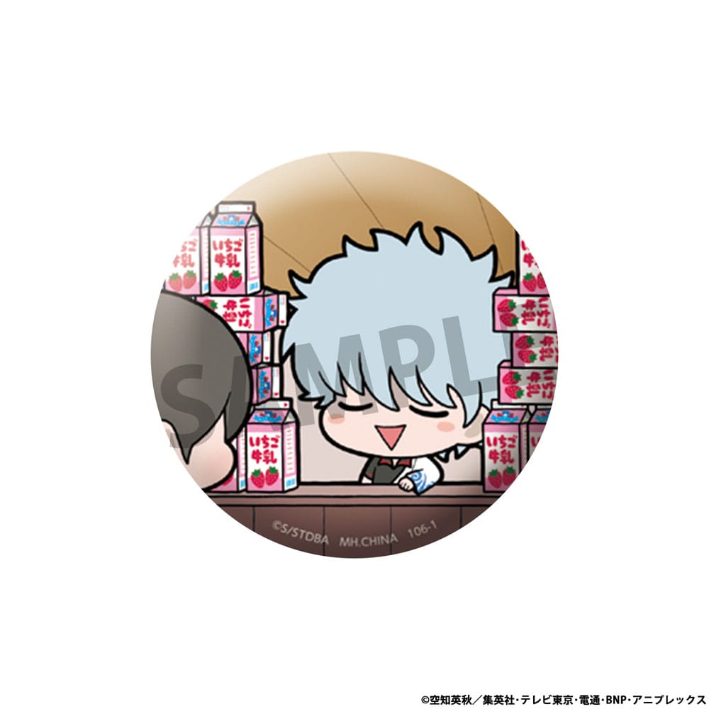 Gintama Enamel Pins Famous Scene Ver. 5 cm Assortment (16) - MangaShop.ro