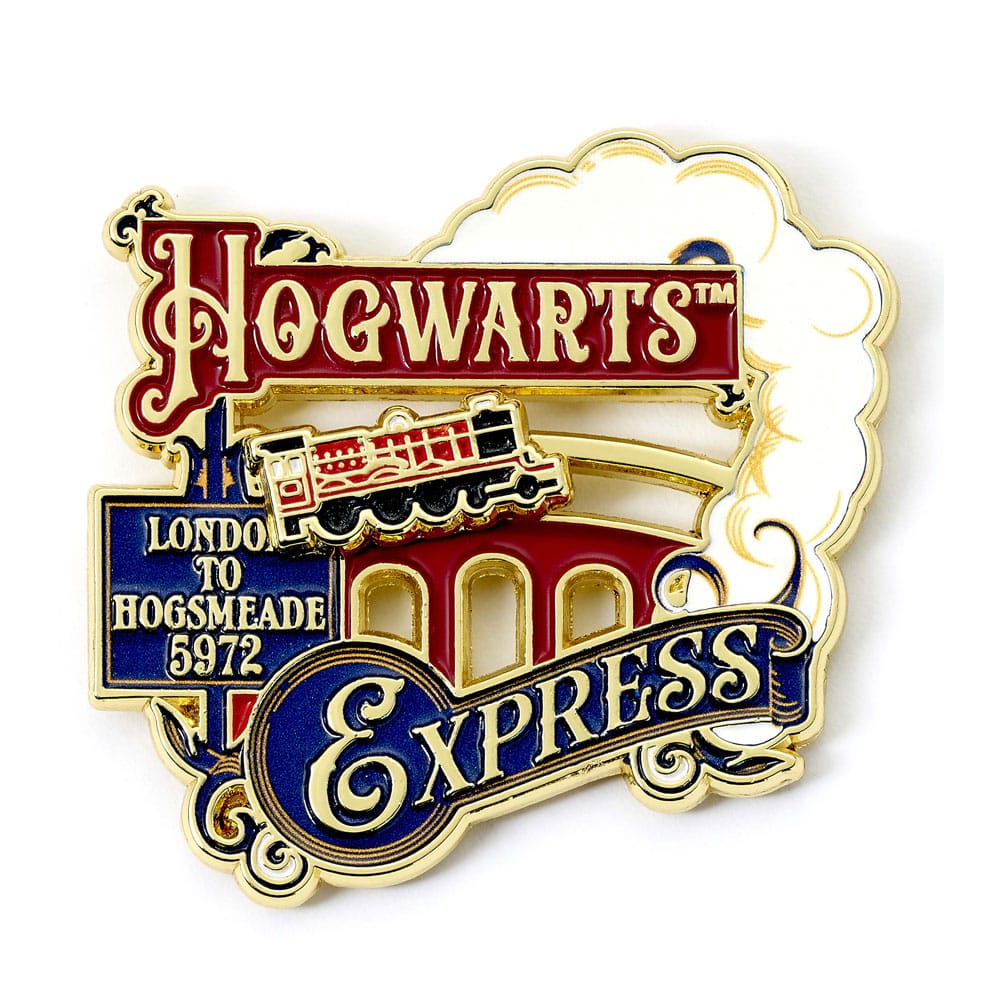 Harry Potter Pin Badge Hogwarts Express (Golden Tone) - MangaShop.ro