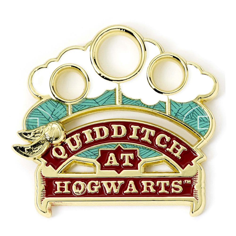 Harry Potter Pin Badge Quidditch (Golden Tone) - MangaShop.ro