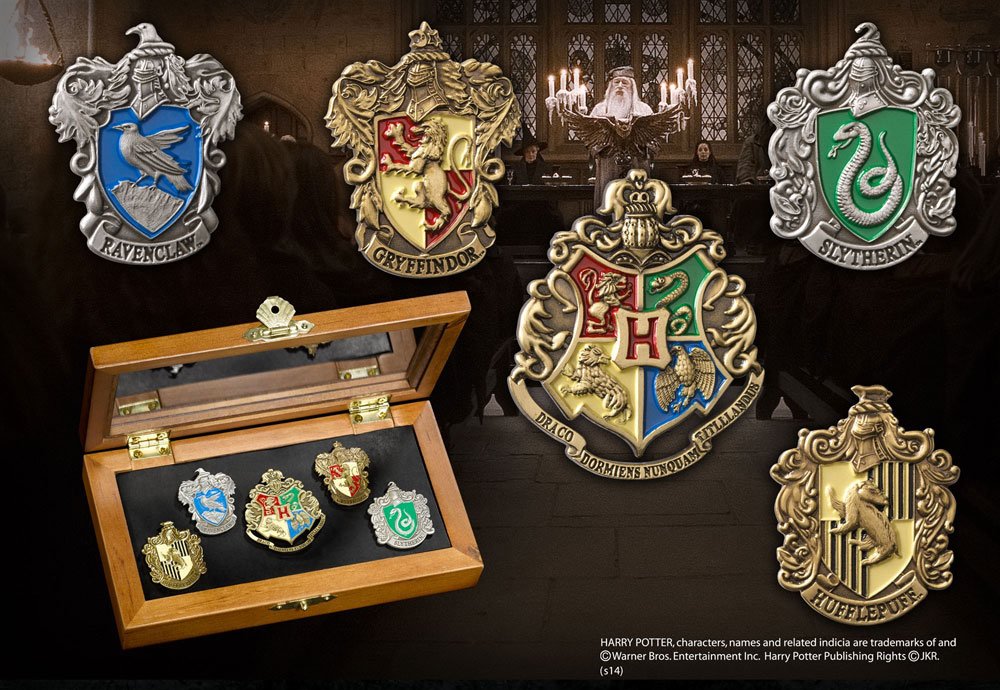 Harry Potter Pin Collection Hogwarts Houses (5) - MangaShop.ro